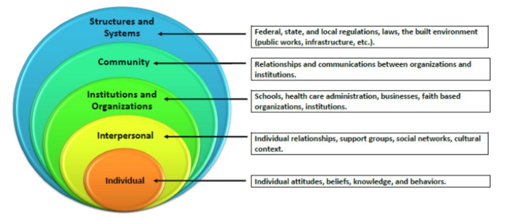 The Social Ecological Model