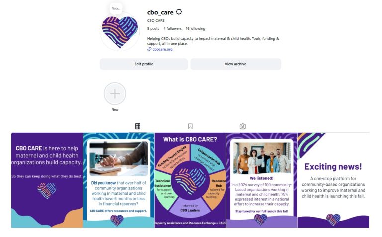 Instagram: @cbo_care